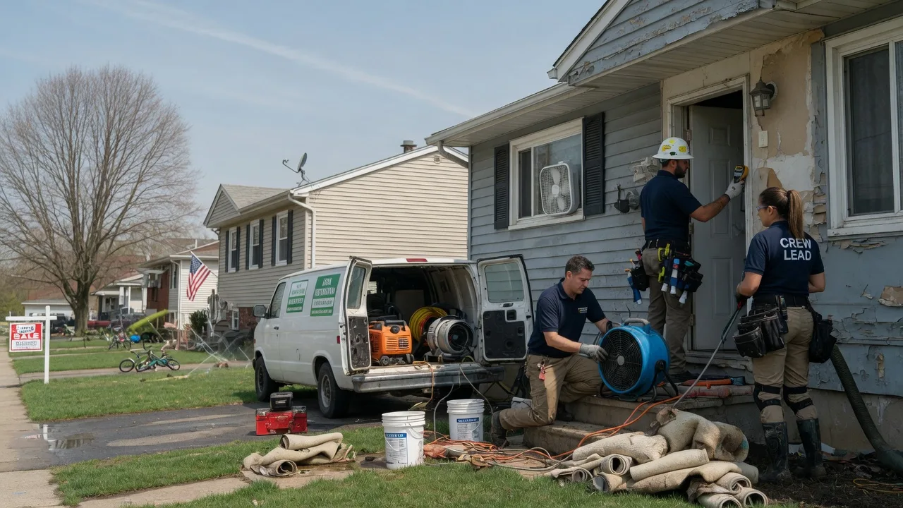 Flood Cleanup in Clyde Park, MT near me