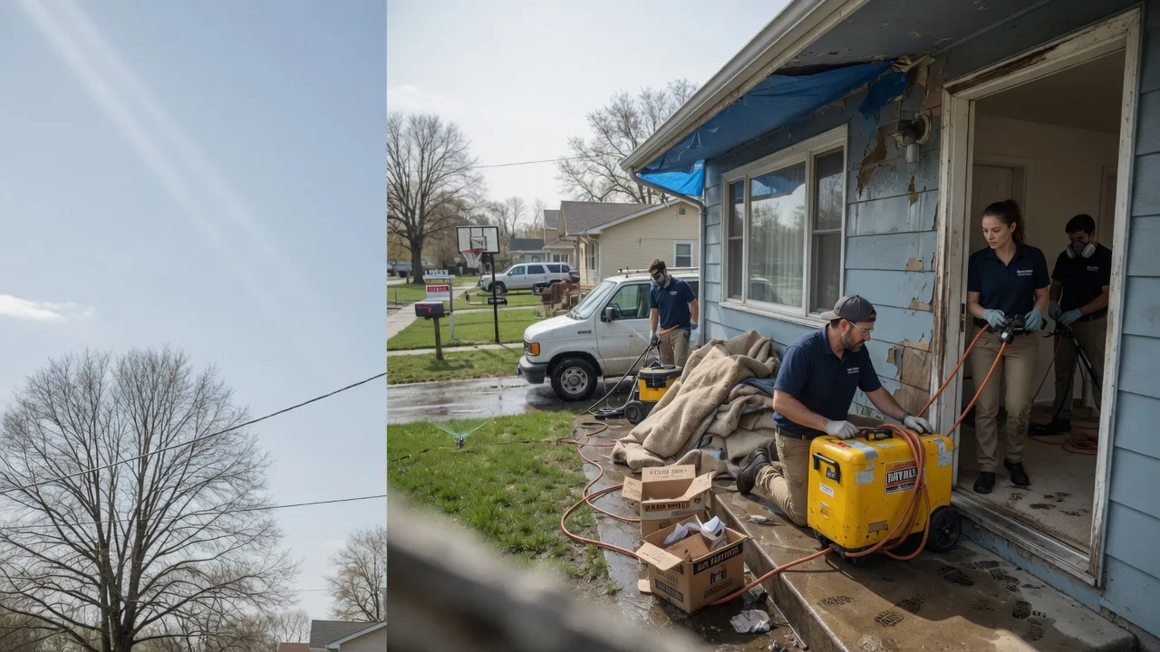 Basement Flood Cleanup in Clyde Park, MT near me